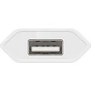 Goobay Micro-USB 5 W pakrovėjas + laidas, 1 m, baltas