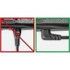 Goobay Type C, CEE 7/16 - C7 maitinimo kabelis su kampinėmis jungtimis, 0,3 m