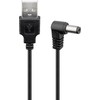 Goobay USB - 5,5 x 2,5 DC maitinimo adapteris, 1 m