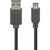 Goobay Gogobay MicroUSB B-A layadas 2.0 Hi-Speed ​​​​​​​​​​​​​​​​​​