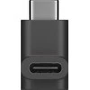 Goobay USB-C 90° kampo adapteris, juodas