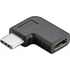 Goobay adapteris USB-C į USB-C 90°, juodas