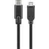 Goobay USB-C - micro-B laidas, 1 m