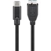 Goobay USB-C - micro-B laidas, 1 m