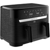 Gruzdintuvė OBH Nordica Dual Easy Fry airfryer 8,3 l, musta