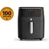 Gruzdintuvė SEB OBH Nordica FW2018S0, Hot air fryer, 6.5 L, 8 person(s), 60 min, Single, Juodas