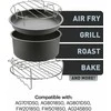 Gruzdintuvė OBH Nordica/Tefal Easy Fry priedų rinkinys, skirtas OBH Nordica XXL airfryer modeliams
