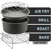 Gruzdintuvė OBH Nordica/Tefal Easy Fry priedų rinkinys, skirtas OBH Nordica XXL airfryer modeliams