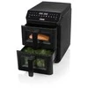 Gruzdintuvė Princess Double Stack Airfryer | 182490 | Power 3000 W | Capacity 11.2 L | Juodas
