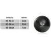 Gimnastikos kamuolys GYMSTICK Exercise (55-75cm) (Diametras: 75 cm)