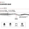 Olimpinis grifas GYMSTICK Curved Bar 10kg