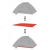 Hannah Outdoor Groundsheet 2 suojakangas, 155 x 225 cm, harmaa