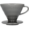 Hario V60 Dripper 02 keramikinis kavos filtras, pilkas