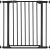 Hauck Clear Step 2 apsauginiai vartai, 75 - 80 cm, juodi