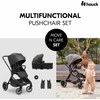 Hauck Move N Care Set yhdistelmävaunut, Juodas