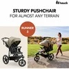 Hauck Runner 3 rattaat, Olive