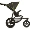 Hauck Runner Juodas/Neon Geltona