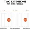Hauck Safety Gate Extension 21 cm -turvaportin jatkopala, valkoinen