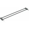Hauck Safety Gate Extension 9 cm -turvaportin jatkopala, tummanharmaa