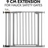 Hauck Safety Gate Extension 9 cm -turvaportin jatkopala, musta