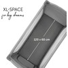Nascita HAUCK lovelė - maniežas SLEEP N PLAY Go Plus, pilka