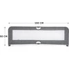 Hauck Sleep'n Safe Plus XL apsauginis barjeras, melanžinė pilka