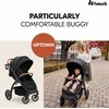 Hauck Uptown Juodas vežimėlis, Melange-Juodas
