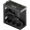 HAVN HS 420 VGPU PC-kompiuterio korpusas, Midi-Tower, E-ATX, Tempered Glass, PCIe 5.0 Riser Kabelis – juodos spalvos