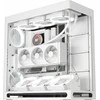 HAVN HS 420 VGPU PC-kompiuterio korpusas, Midi-Tower, E-ATX, Tempered Glass, PCIe 5.0 Riser Kabelis – baltos spalvos
