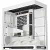 HAVN HS 420 VGPU PC-kompiuterio korpusas, Midi-Tower, E-ATX, Tempered Glass, PCIe 5.0 Riser Kabelis – baltos spalvos