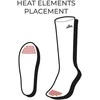 Heat Experience HeatX Heated Technical Socks -lämmitettävät sukat, S