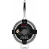 Heirol Pro Steelsafe wok keptuvė, nerūdijantis plienas + nelipni danga, 28 cm