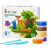 „Hey Clay Forest Animals“ rinkinys – spalvingi modeliuojantys vaikai – oro sauso molio rinkinys 15