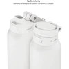 Gertuvė „HidrateSpark PRO 2“ išmanusis buteliukas, 950 ml, baltas