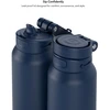 HidrateSpark PRO 2 älyjuomapullo pillillä, 0,95 l, sininen