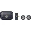 HOLLYLAND LARK M2 LIGHTNING - WIRELESS LAVALIER MICROPHONE WITH LIGHTNING PLUG (DUO,SHINE CHARCOAL)