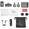 Hollyland LARK M2S Mini Combo Wireless Lavalier Microphone Mini Combo (Space Gray)