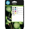 HP 937 -mustekasettipakkaus, 4 väriä