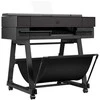 HP DesignJet T870 ploteris - 610 mm (24 colių) didelio formato spausdintuvas - spalvotas - rašalinis - A1 ritinėlis (61,0 cm x 91,4 m) - 2400 x 1200 dpi - iki 0,35 min./puslapis (nespalvotas) / iki 0,35 min./puslapis (spalvotas) - USB 2.0, gigabito LAN, Wi-Fi(n) - pjaustytuvas