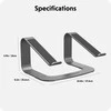 Hyper Desk Mount | HyperSpace Ergonomic Nešiojamas kompiuteris Stand | 16 " | Space Gray
