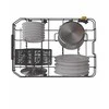 Indaplovė Whirlpool WH3UC10BS7A0W astianpesukone, valkoinen