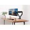 „InLine®“ stalinis laikiklis su keltuvu ir USB 3.0, kilnojamas, dviem ekranams iki 81 cm (32 colių) maks. 9kg