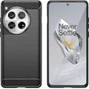 Dėklas Insmat C&amp;S Style -takakuori, OnePlus 12, musta