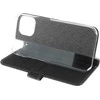 Insmat Exclusive Flip Case piniginės dėklas, iPhone 15, juodas