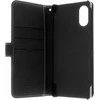 Insmat Exclusive Flip Case piniginės dėklas, Sony Xperia 5 V, juodas