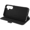 Insmat Exclusive Flip Case piniginės dėklas, Samsung Galaxy S23 FE, juodas