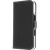 Insmat Exclusive Flip Case piniginės dėklas, Apple iPhone 16, juodas
