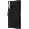 Insmat Exclusive Flip Case piniginės dėklas, Apple iPhone 16 Plus, juodas