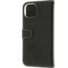 Insmat Exclusive Flip Case piniginės dėklas, iPhone 14, juodas