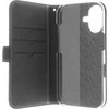 Insmat Exclusive Flip Case piniginės dėklas, Apple iPhone 16 Plus, juodas